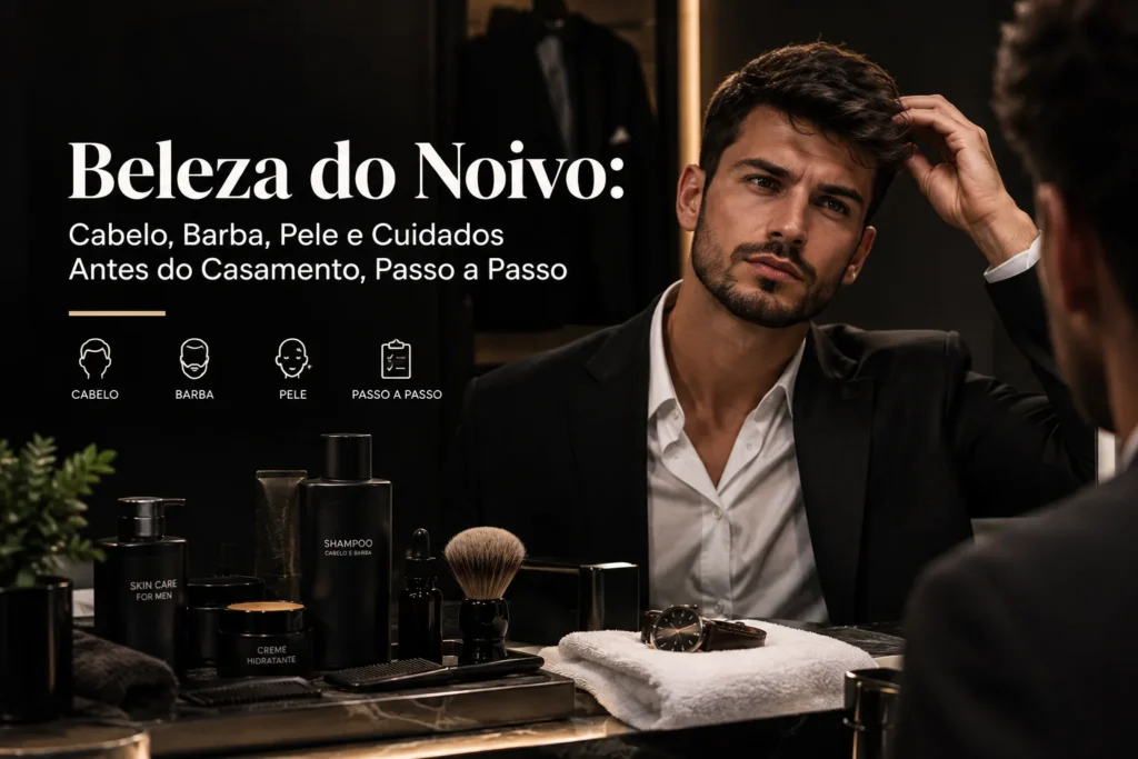 beleza do noivo