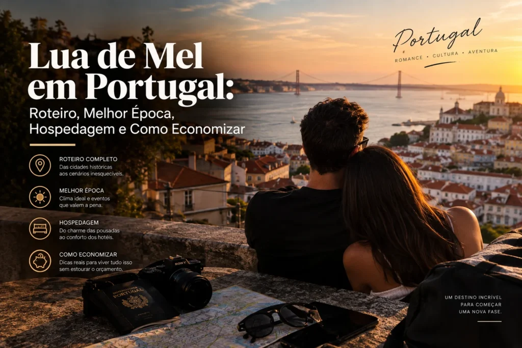 lua de mel em Portugal
