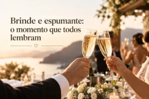 bebidas no casamento