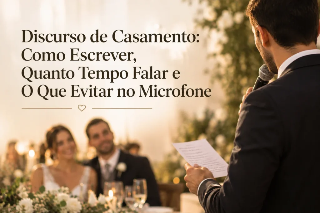 discurso de casamento