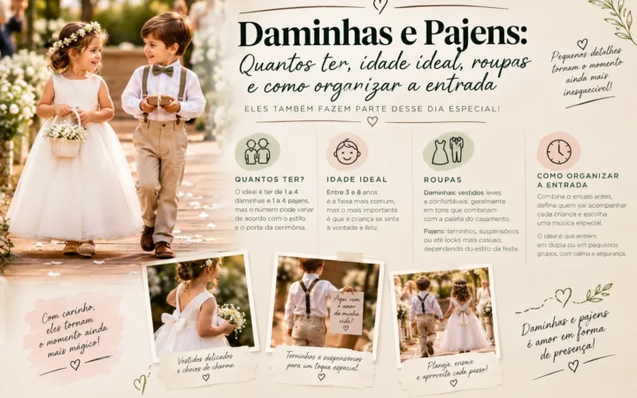 daminhas e pajens