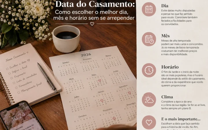 data do casamento