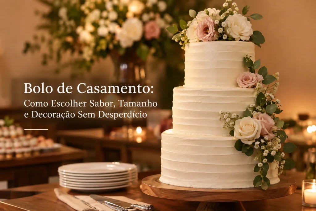 bolo de casamento