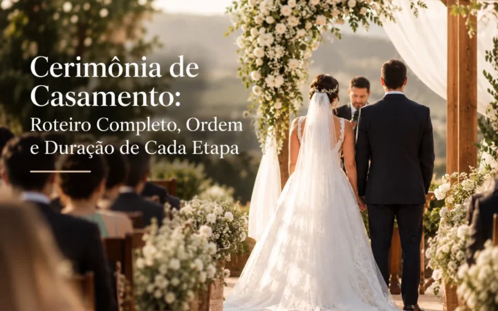cerimônia de casamento