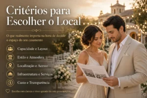 local para casamento